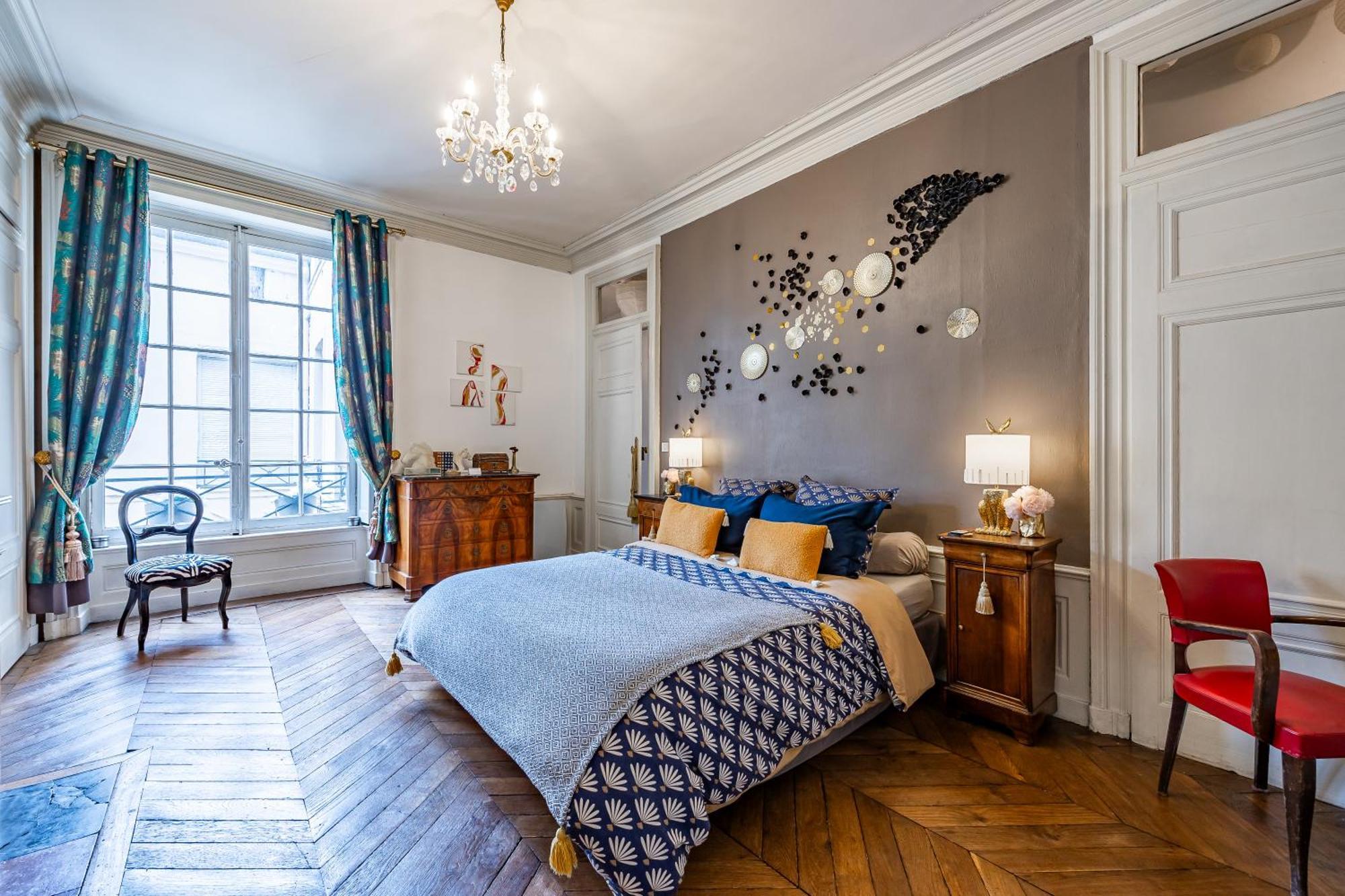 Appartement Haussmannien d’Artiste, exception, quai de Saône balcon+Parking Lyon Exterior foto
