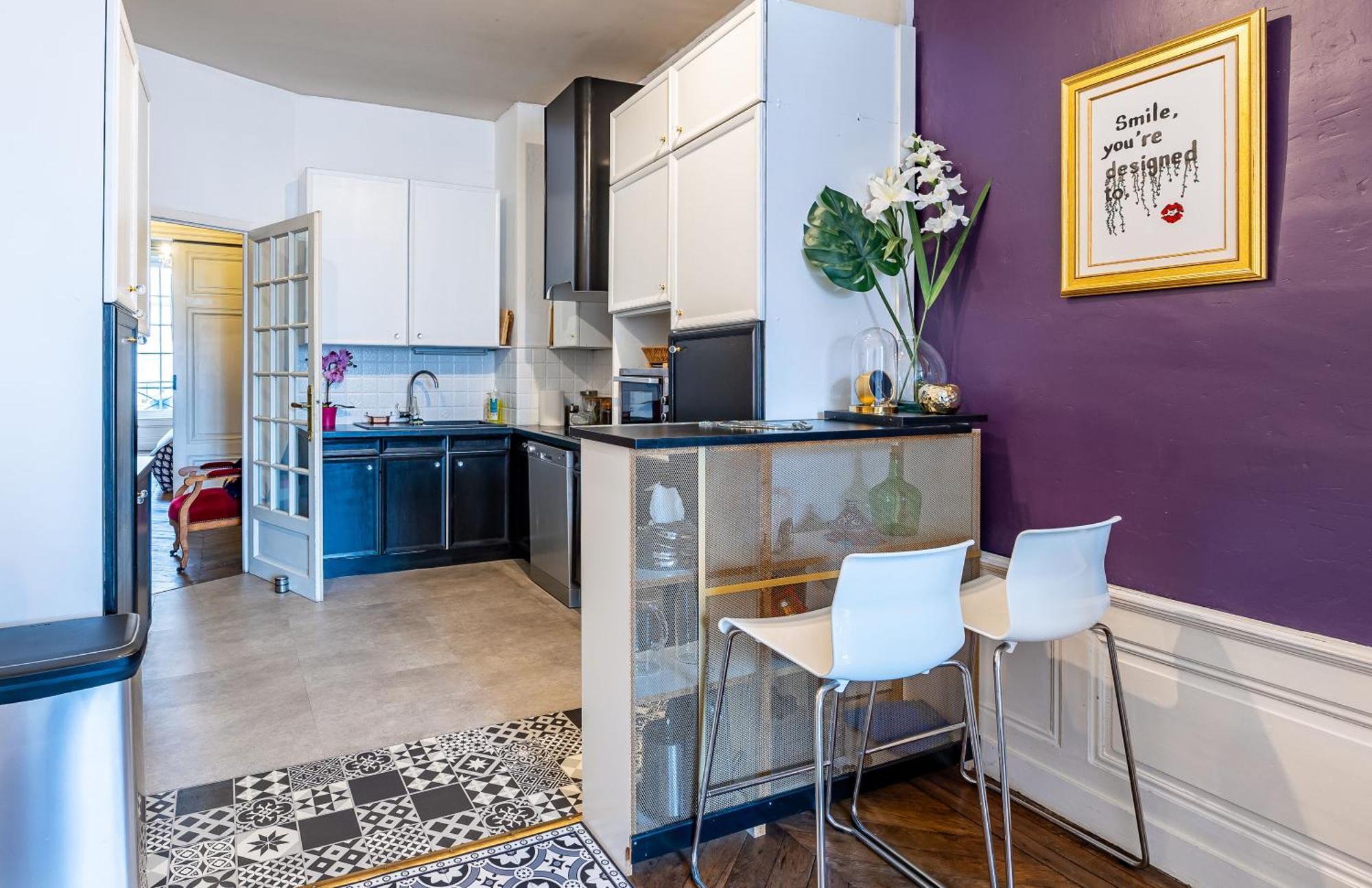 Appartement Haussmannien d’Artiste, exception, quai de Saône balcon+Parking Lyon Exterior foto