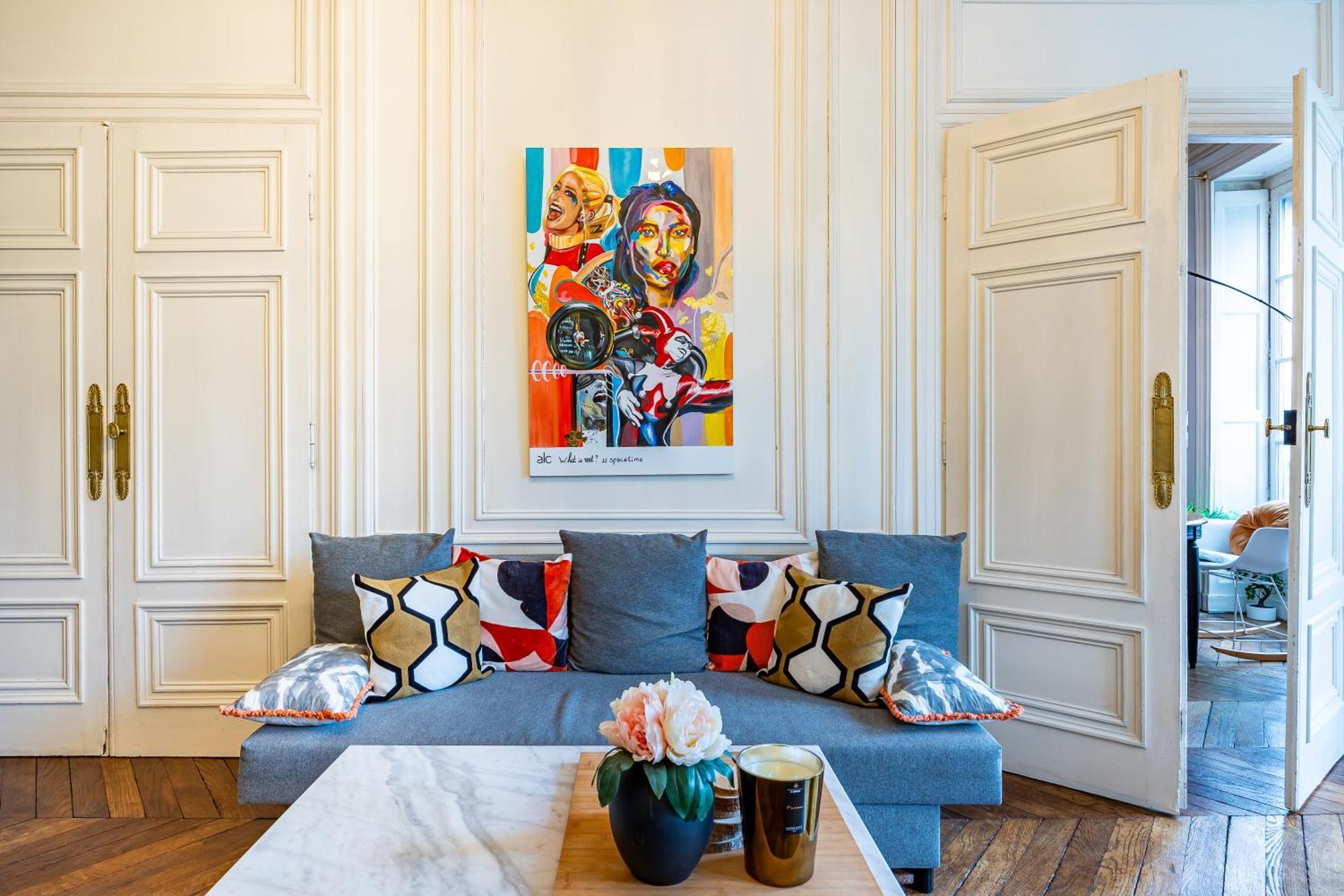 Appartement Haussmannien d’Artiste, exception, quai de Saône balcon+Parking Lyon Exterior foto