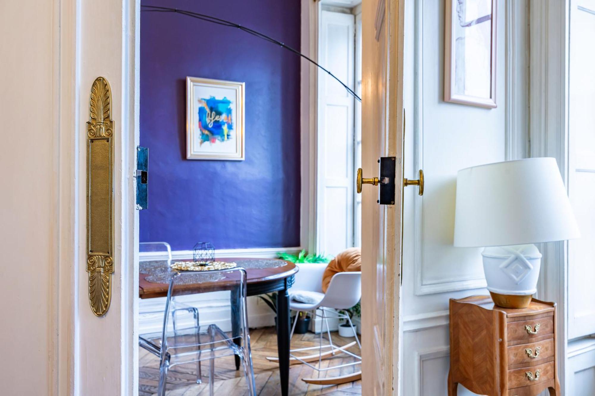 Appartement Haussmannien d’Artiste, exception, quai de Saône balcon+Parking Lyon Exterior foto